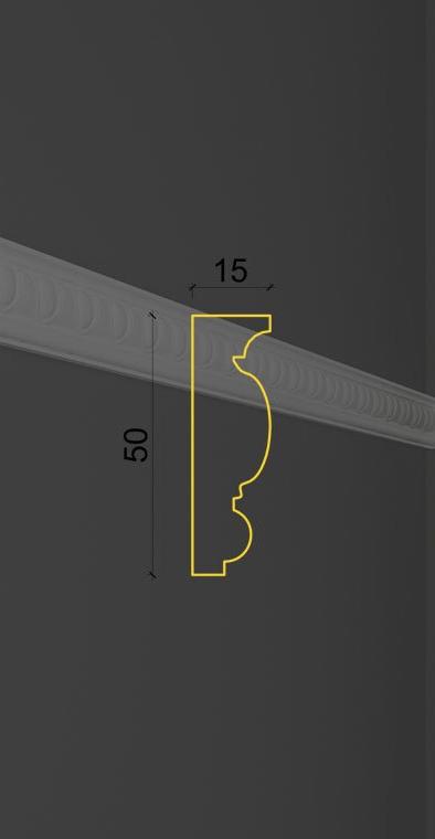 Молдинг с орнаментом MO-05 в Саратове