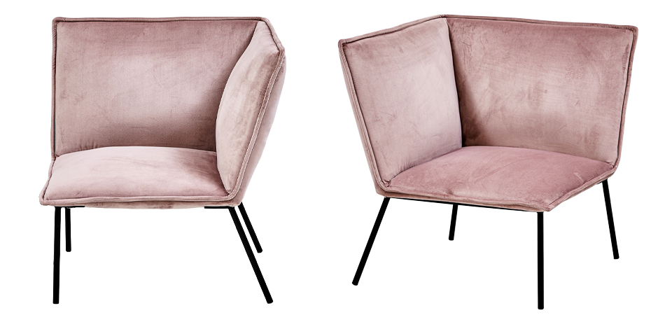 Кресло Corner Armchair pink Кресло Corner Armchair pink - Loft-Concept в Саратове