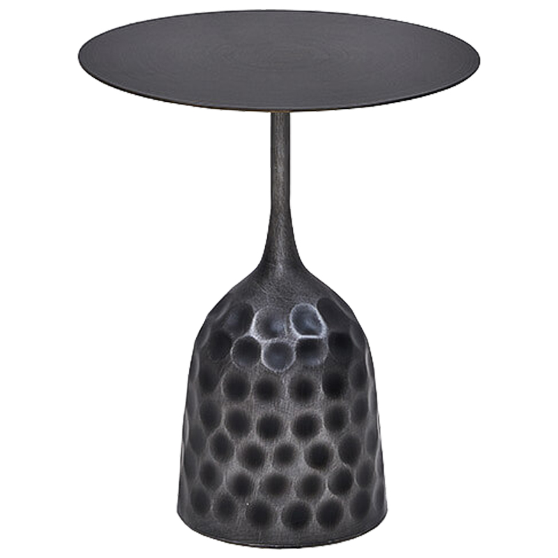 Приставной стол Cluster Surface Dark Nickel Side Table Графит в Саратове | Loft Concept 