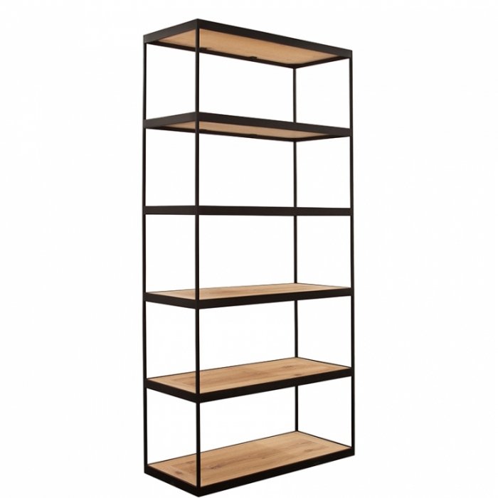 Стеллаж Industrial Oak Shelving Unit  в Саратове | Loft Concept 