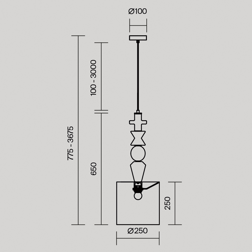 Подвесной светильник Comforty Е27 в Саратове