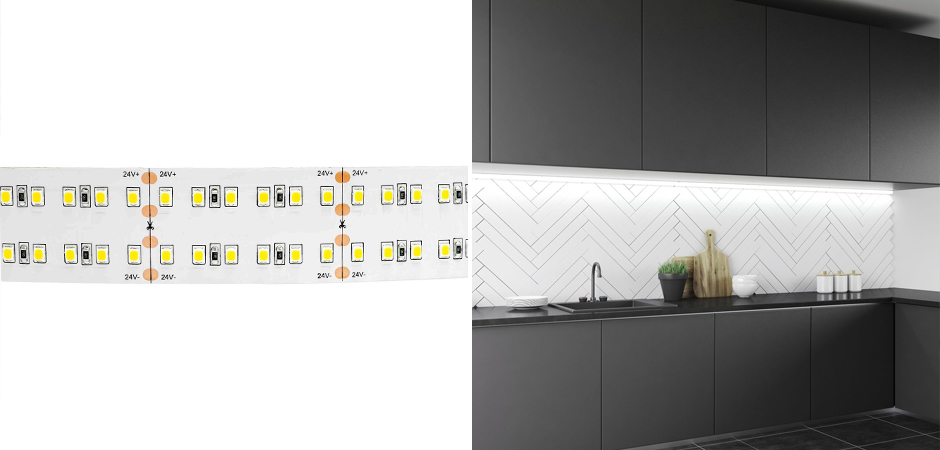 Светодиодная лента 42W/m 240 диодов/3м 2835SMD дневной белый 5M Светодиодная лента 42W/m 240 диодов/3м 2835SMD дневной белый 5M - Loft-Concept в Саратове