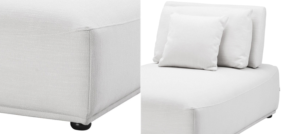 Кресло Eichholtz Chaise Longue Mondial white Кресло Eichholtz Chaise Longue Mondial white - Loft-Concept в Саратове