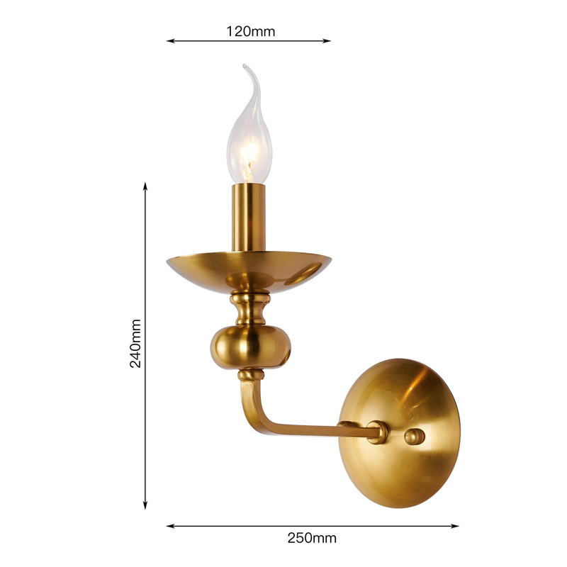 Бра бронзового цвета Candelabrum в Саратове