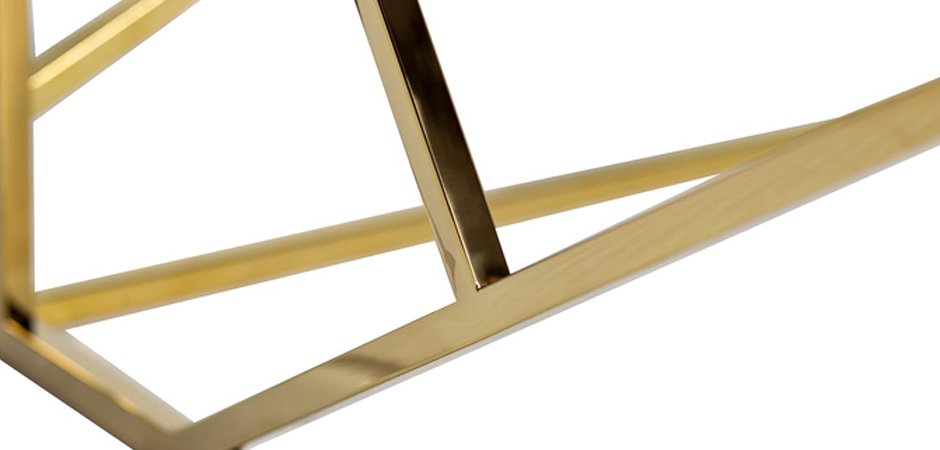Кофейный стол Serene Furnishing Gold Clear Glass Top coffee table Кофейный стол Serene Furnishing Gold Clear Glass Top coffee table - Loft-Concept в Саратове