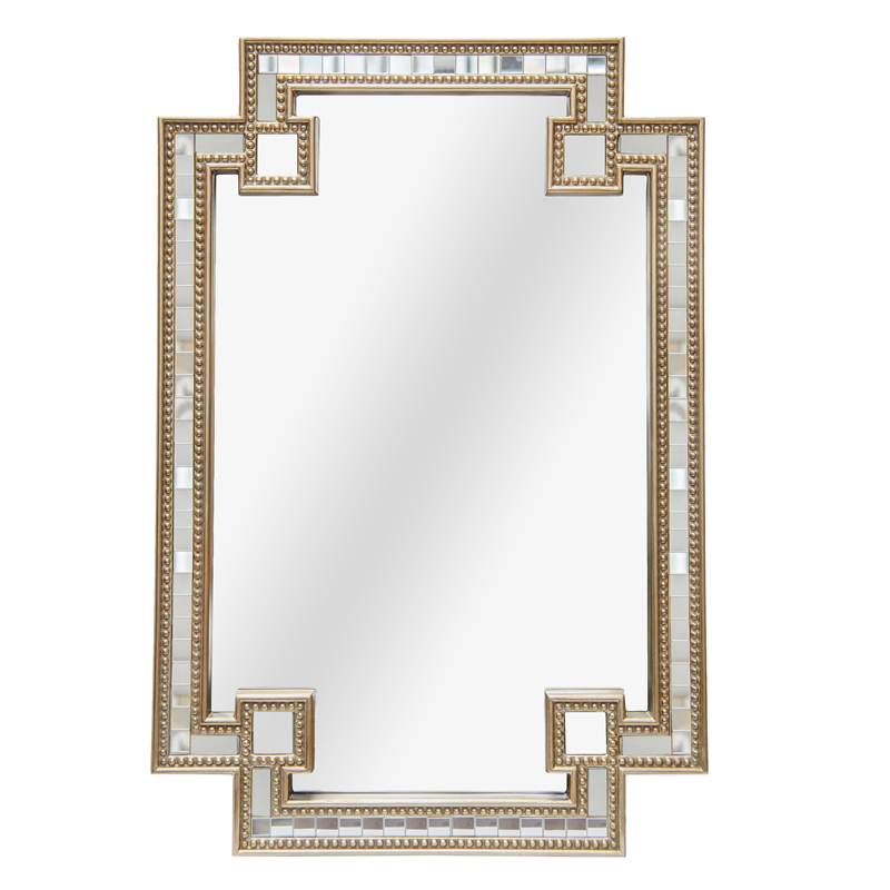 Зеркало Wallace Mirror gold edging Золотой в Саратове | Loft Concept 