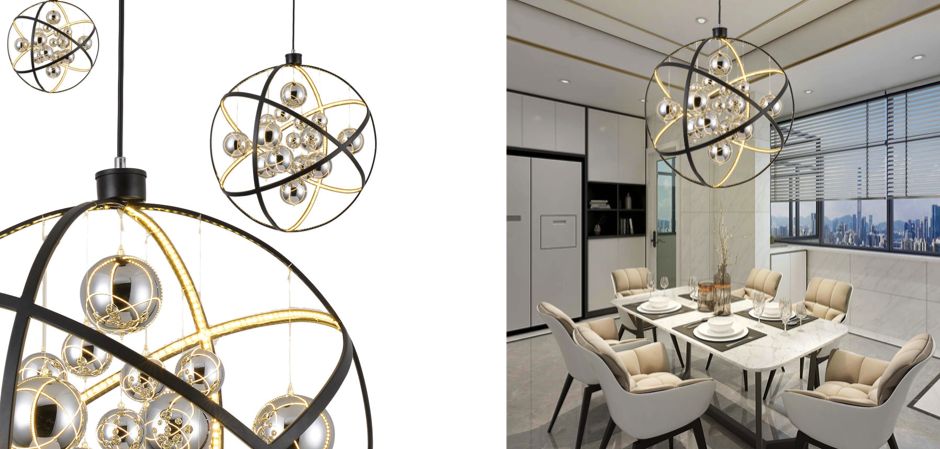 Люстра Atomic nucleus Chandelier Люстра Atomic nucleus Chandelier - Loft-Concept в Саратове