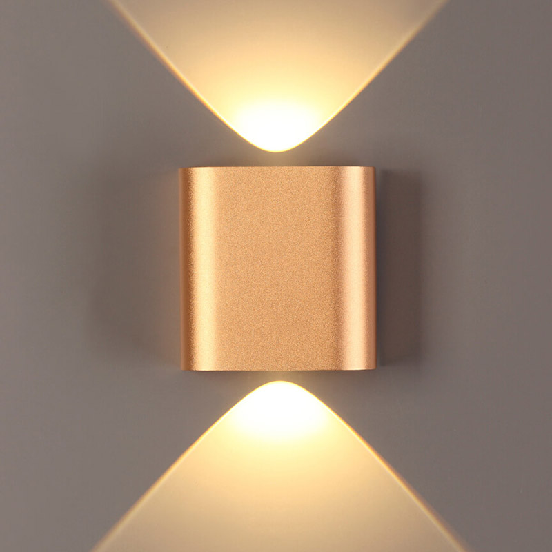 Бра Obverse Gold Square Wall lamp Золотой в Саратове | Loft Concept 