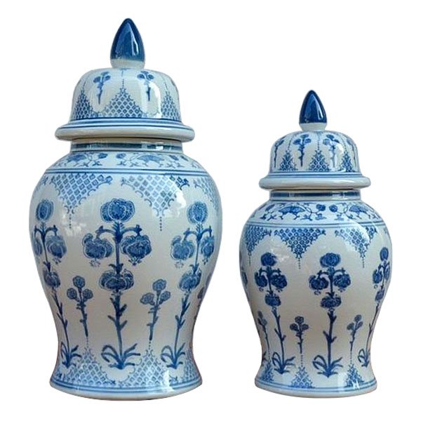 Ваза с крышкой Ceramo Светло-голубой Ваза с крышкой Ceramo Светло-голубой в Саратове | Loft Concept