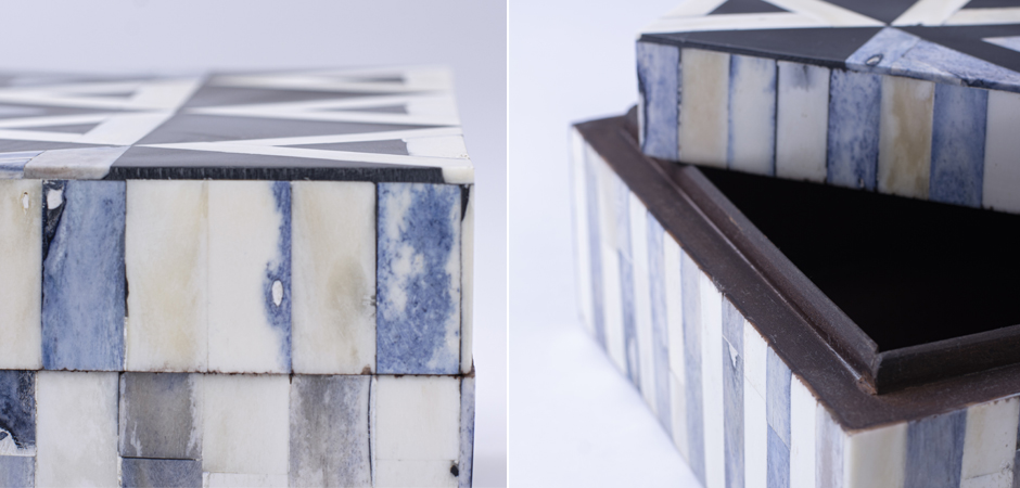 Шкатулка инкрустация костью Okapi Bone Inlay Box Шкатулка инкрустация костью Okapi Bone Inlay Box - Loft-Concept в Саратове
