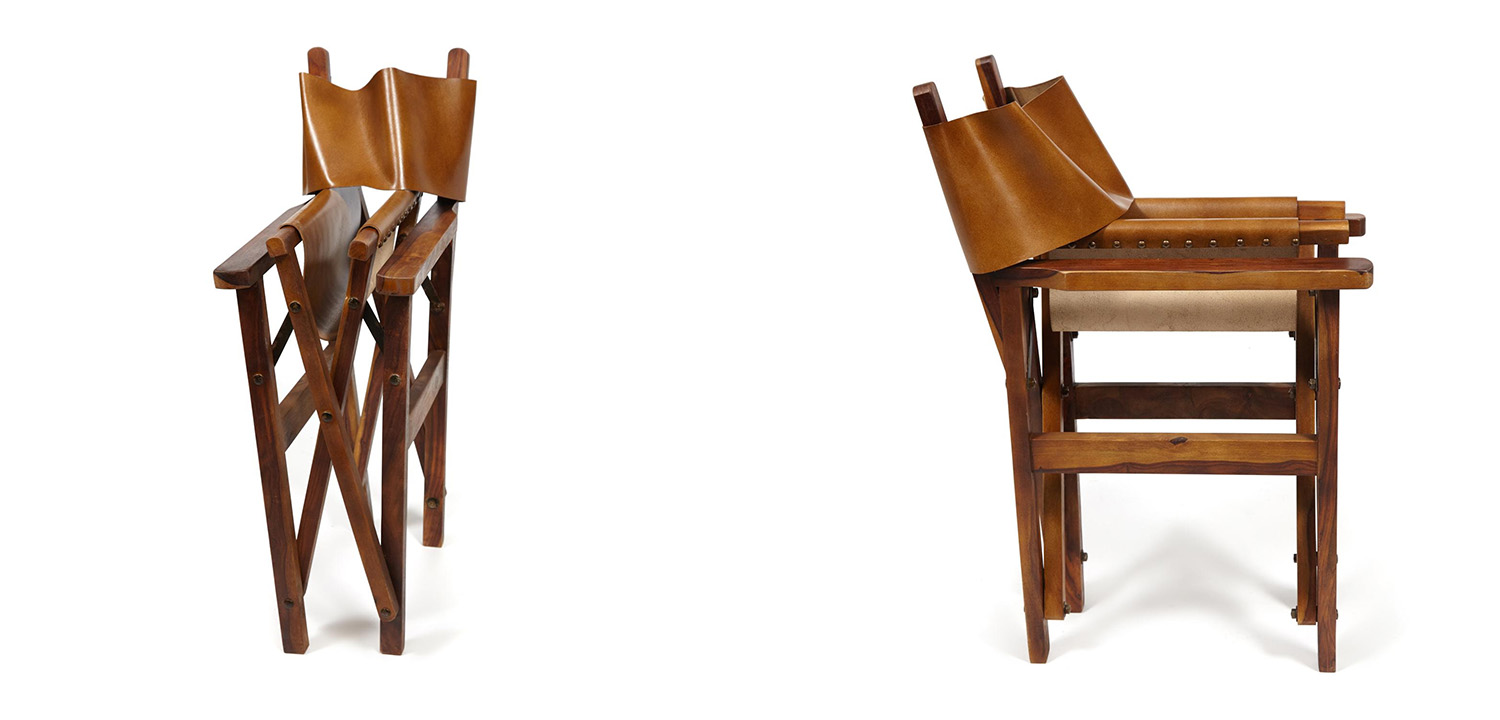 Кресло Buffalo Leather folding armchair - фото №1