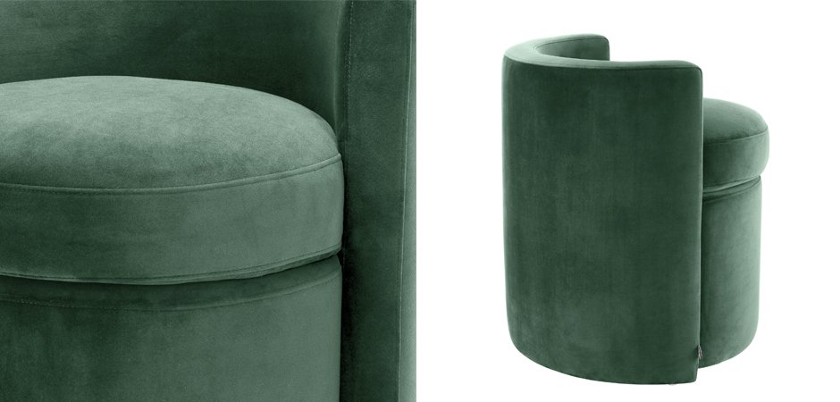 Кресло Eichholtz Stool Arcadia dark green Кресло Eichholtz Stool Arcadia dark green - Loft-Concept в Саратове