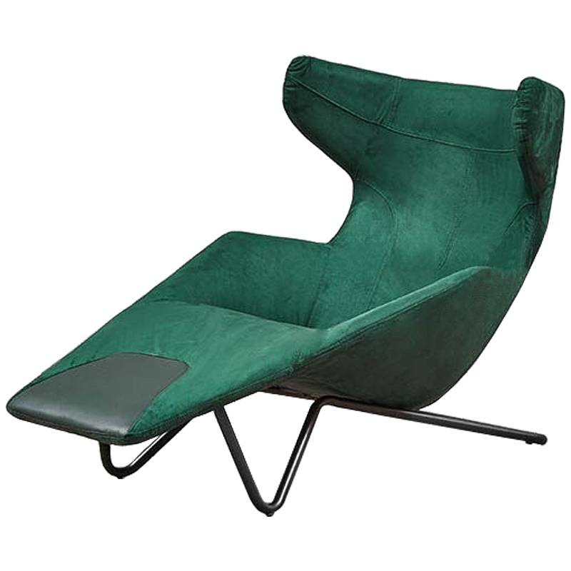 Кресло Take a line for a walk дизайн Moroso Черный Изумрудный в Саратове | Loft Concept 