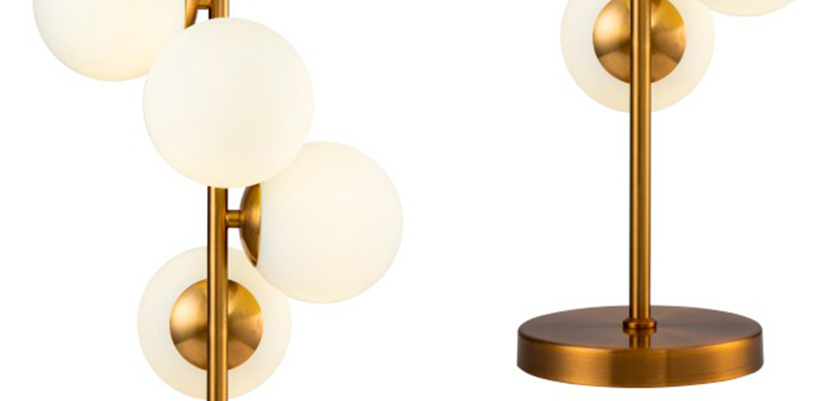 Настольная лампа White Balls Table lamp Настольная лампа White Balls Table lamp - Loft-Concept в Саратове