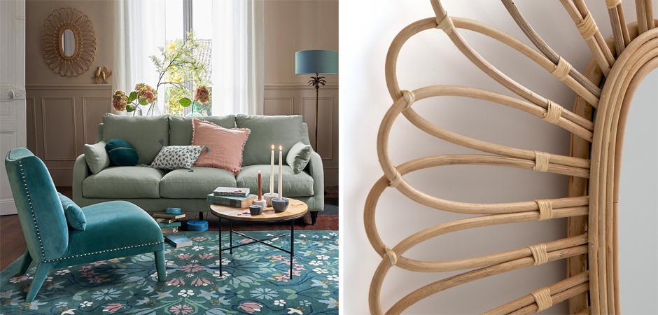 Зеркало Mirror Rattan Oval Зеркало Mirror Rattan Oval - Loft-Concept в Саратове