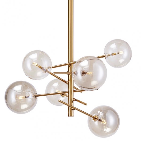 Люстра Bolle hanging lamp Gallotti & radice Латунь в Саратове | Loft Concept 