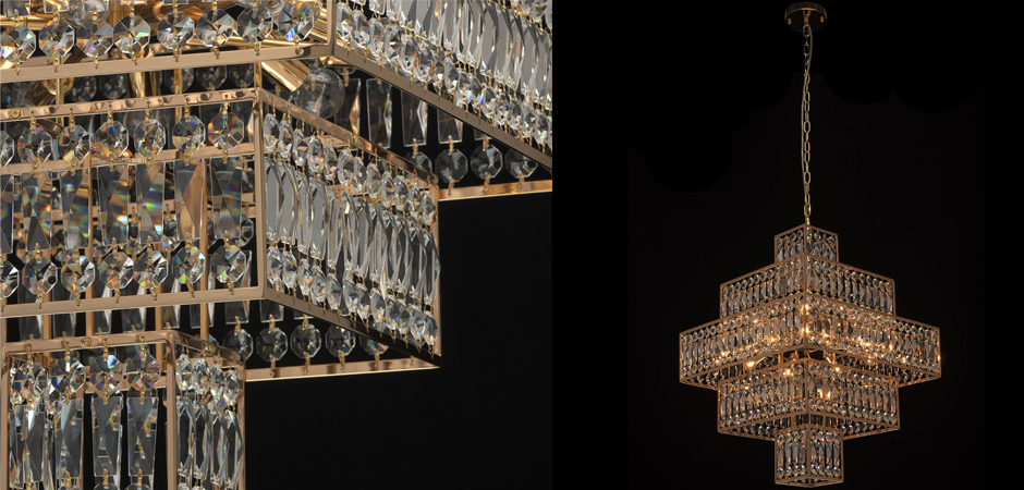 Люстра Crystal Inserts Lamp 16 Люстра Crystal Inserts Lamp 16 - Loft-Concept в Саратове