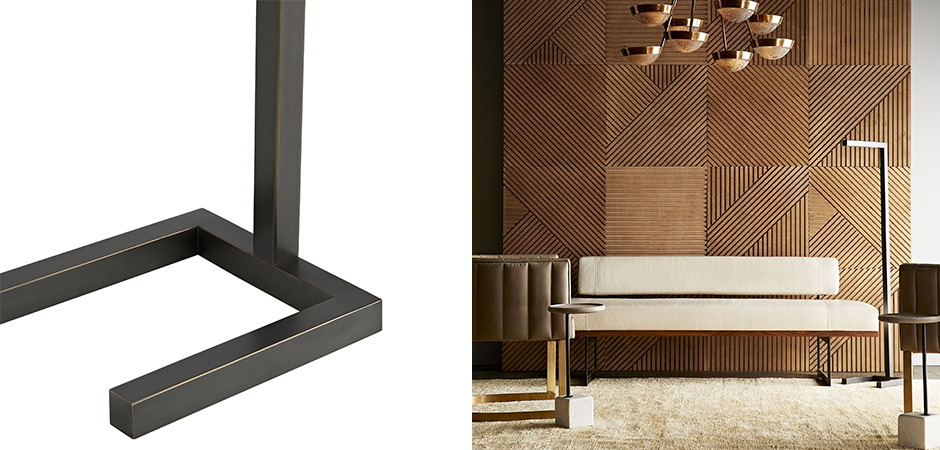 Торшер Arteriors SALFORD FLOOR LAMP Black Торшер Arteriors SALFORD FLOOR LAMP Black - Loft-Concept в Саратове