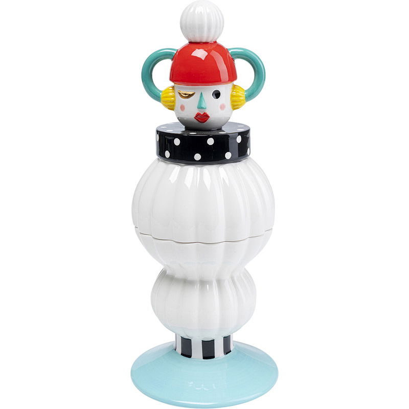 Ваза с крышкой Funny Doll Vase IV Мульти в Саратове | Loft Concept 