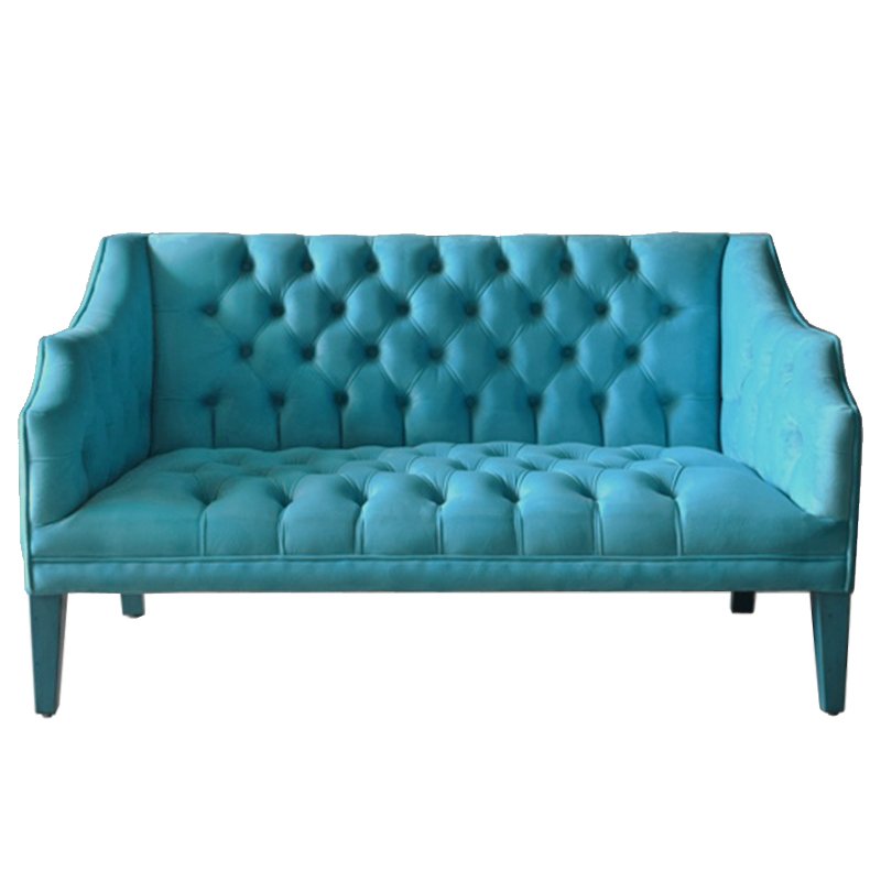 Диван Morton Capitone Sofa Диван бирюзовая шерсть Бирюзовый Диван Morton Capitone Sofa Диван бирюзовая шерсть Бирюзовый в Саратове | Loft Concept