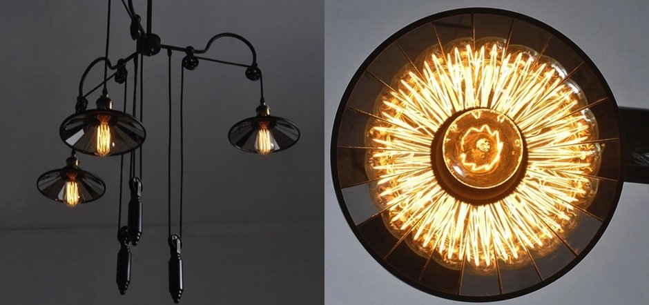 Люстра Loft Cone Pendant Reflector Balance 3 Люстра Loft Cone Pendant Reflector Balance 3 - Loft-Concept в Саратове