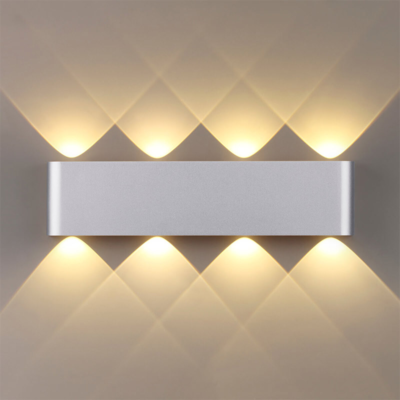 Бра Obverse Silver Rectangle B Wall lamp Серебряный в Саратове | Loft Concept 