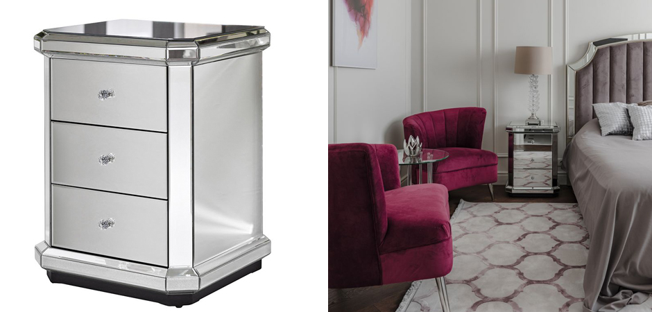 Тумба Mirror Nightstand Тумба Mirror Nightstand - Loft-Concept в Саратове