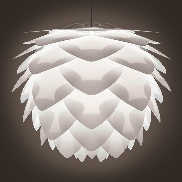 Подвесной светильник pine cone White 45  в Саратове | Loft Concept 