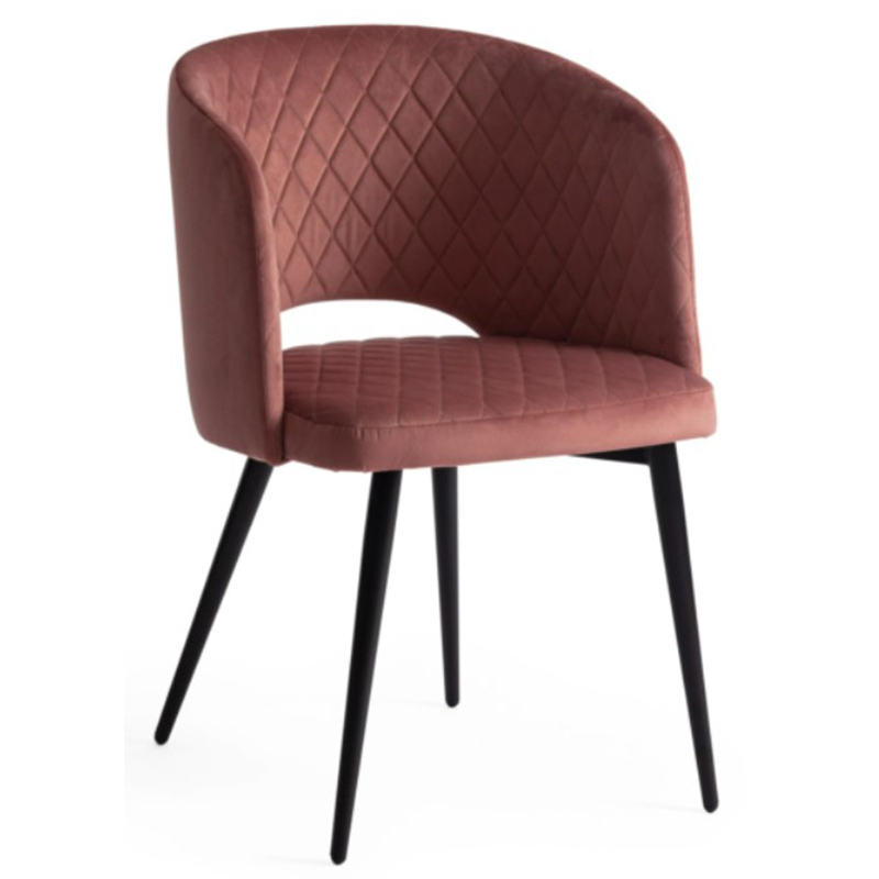 Стул Janice Coral Chair Коралловый Черный Стул Janice Coral Chair Коралловый Черный в Саратове | Loft Concept