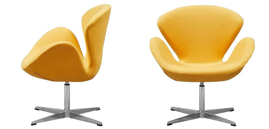 Кресло Swan Chair Yellow Кресло Swan Chair Yellow - Loft-Concept в Саратове