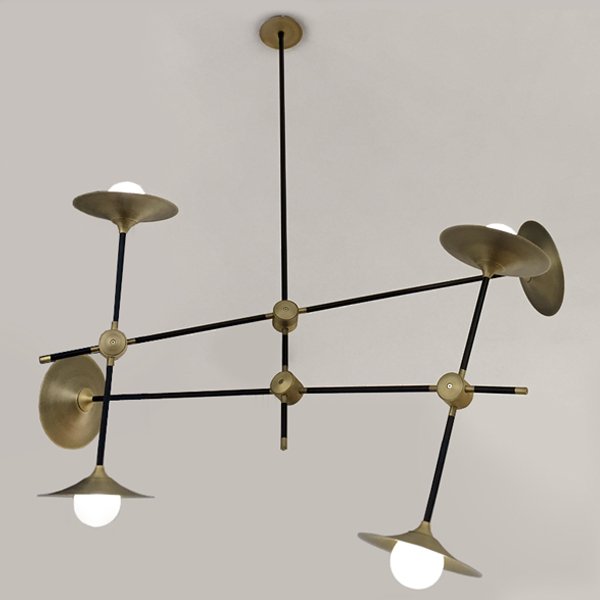 Люстра Disc Turbaya SS-6 Chandelier  в Саратове | Loft Concept 