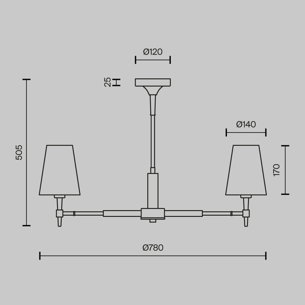 Потолочный светильник Zaragoza Е14 в Саратове