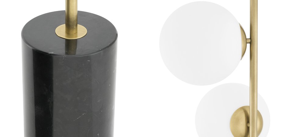 Торшер Eichholtz Floor Lamp Tempo Brass Торшер Eichholtz Floor Lamp Tempo Brass - Loft-Concept в Саратове