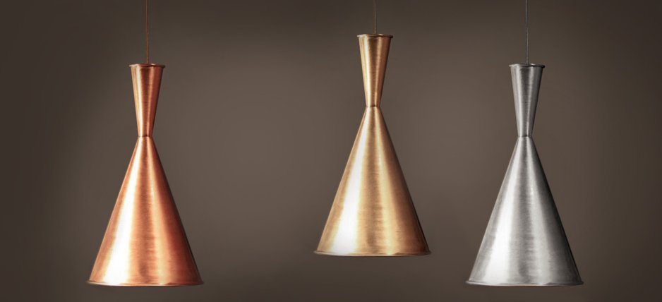 Подвесной светильник Copper Pendant Lamp Beat Light Tall Подвесной светильник Copper Pendant Lamp Beat Light Tall - Loft-Concept в Саратове