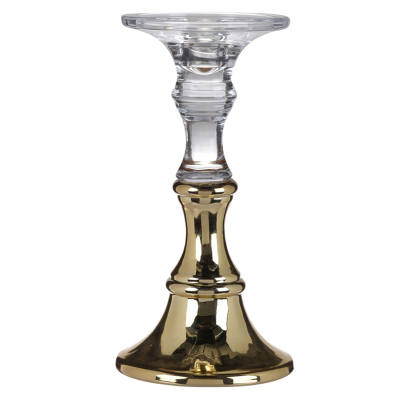 Подсвечник Eugenie Candlestick 24 Глянцевое золото Подсвечник Eugenie Candlestick 24 Глянцевое золото в Саратове | Loft Concept