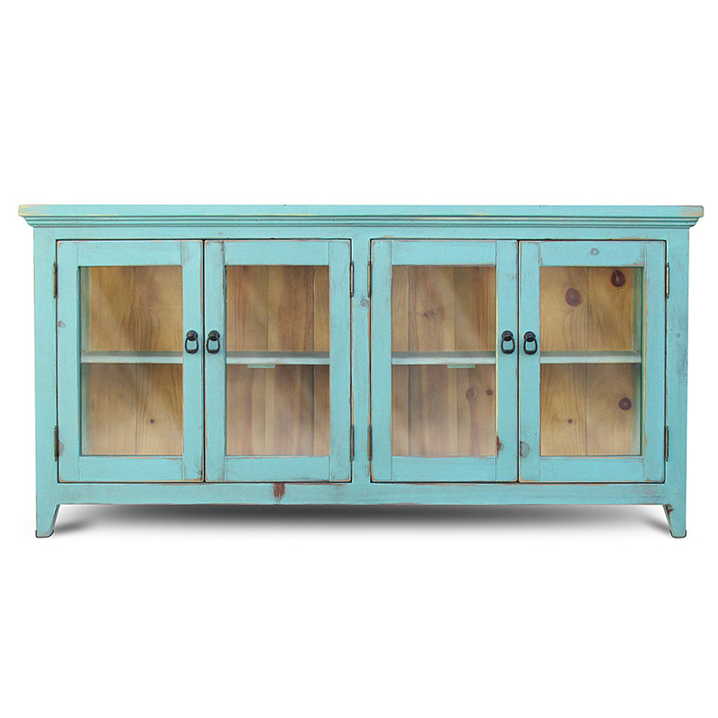 Комод в стиле прованс Valde Provence HARMONIE Weathered Turquoise Бирюзовый в Саратове | Loft Concept 