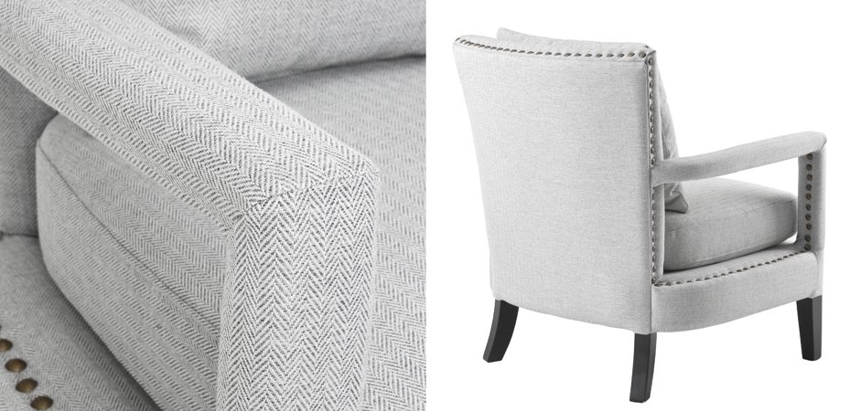 Кресло Eichholtz Chair Gregory Light Grey Кресло Eichholtz Chair Gregory Light Grey - Loft-Concept в Саратове