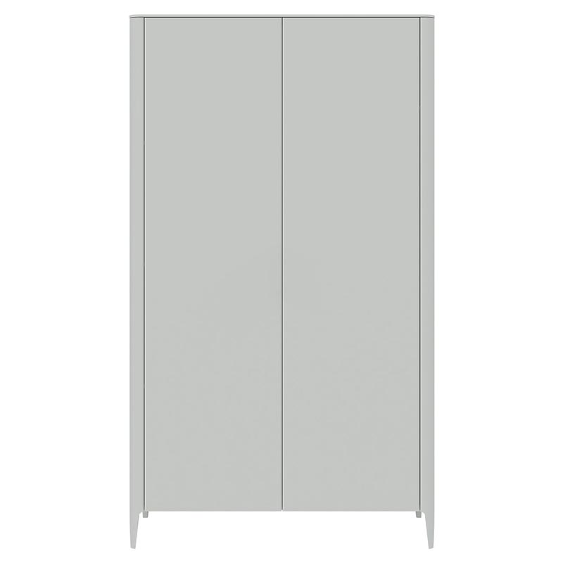 Шкаф двухстворчатый светло-серый Type Светло-серый в Саратове | Loft Concept 