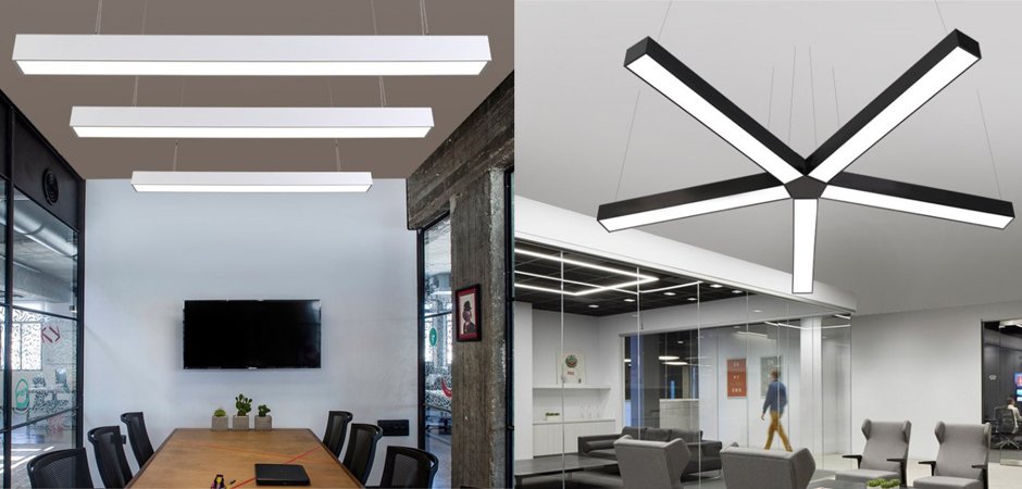 Люстра Led line pendant lamp Люстра Led line pendant lamp - Loft-Concept в Саратове