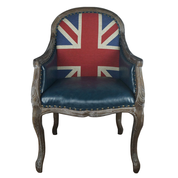 Кресло Bergere Union Jack Pattern II  в Саратове | Loft Concept 