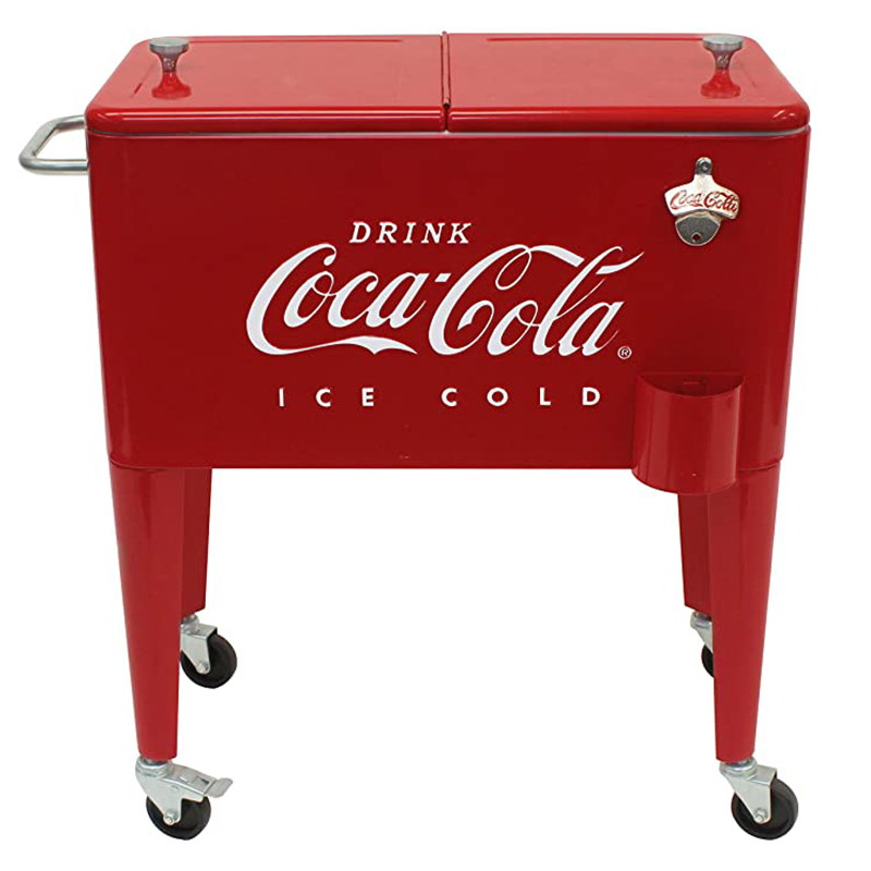 Куллер Retro Metal Coca-Cola Cooler Red Красный (Red) в Саратове | Loft Concept 