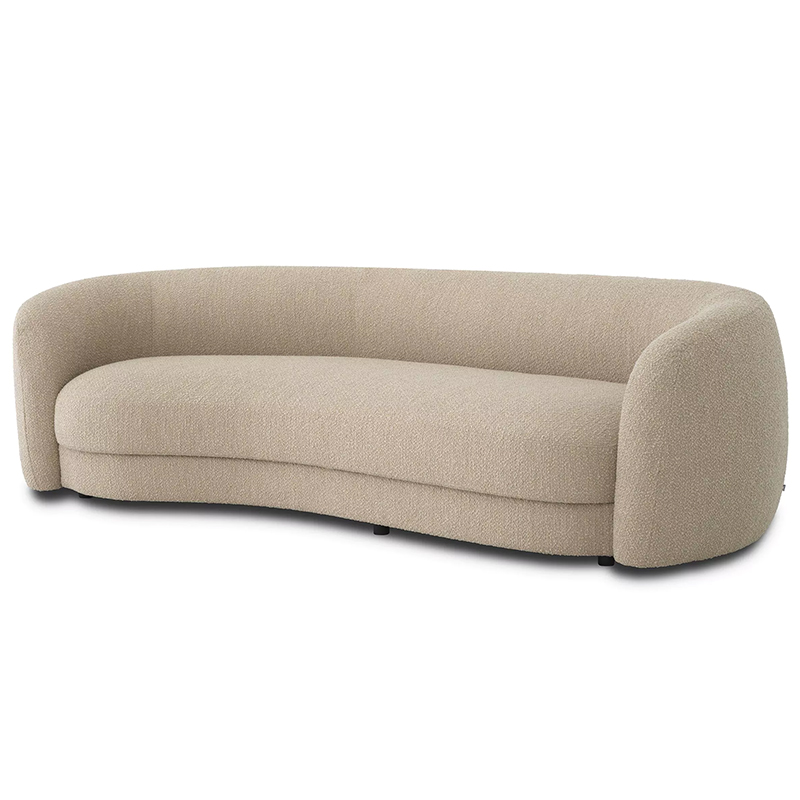 Диван Eichholtz Sofa Blaine Sand Boucle Песочный в Саратове | Loft Concept 