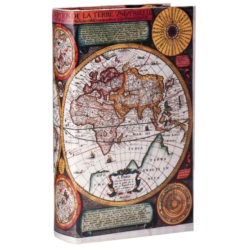 Шкатулка-книга Map of The World Book Box Мульти в Саратове | Loft Concept 