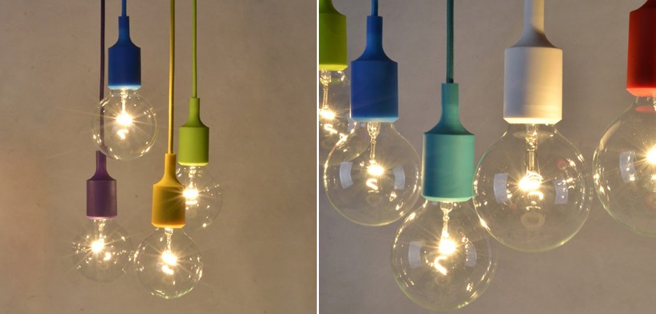 Подвесной светильник Muuto E27 Color Подвесной светильник Muuto E27 Color - Loft-Concept в Саратове