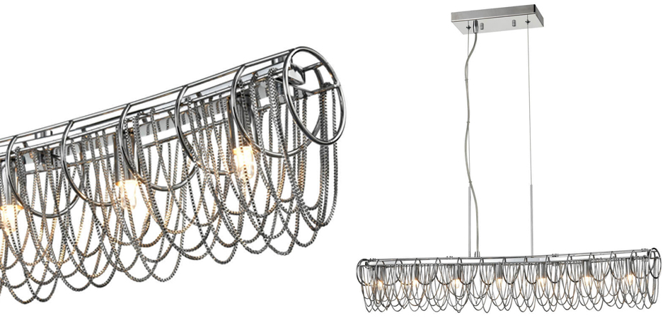 Люстра Spiral & Chains Chrome Люстра Spiral & Chains Chrome - Loft-Concept в Саратове