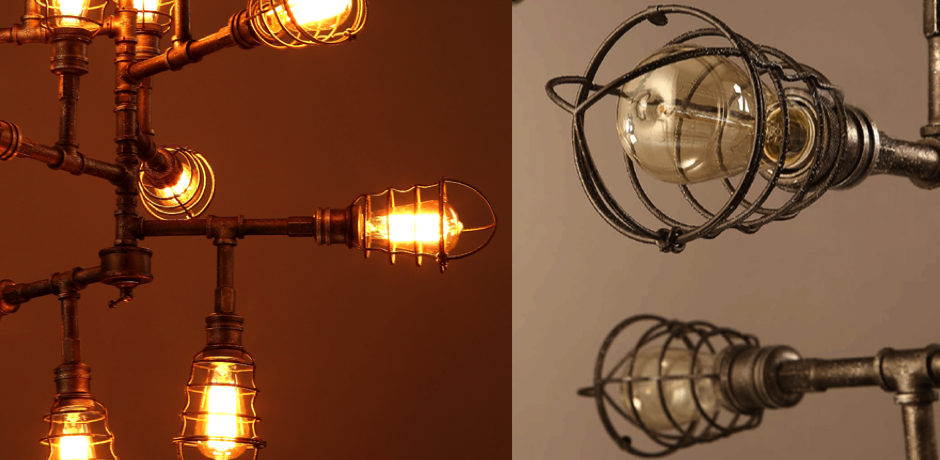 Люстра Loft Industrial Sputnik 12 Retro Люстра Loft Industrial Sputnik 12 Retro - Loft-Concept в Саратове
