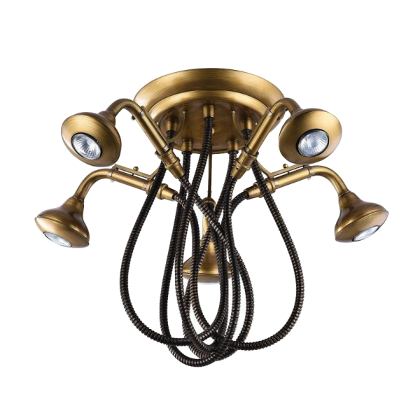 Потолочный светильник Octopus Hose Pendant  в Саратове | Loft Concept 