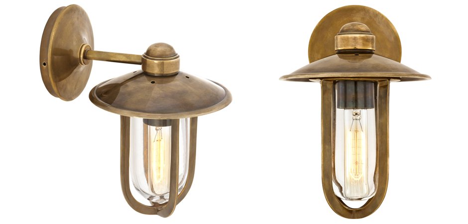 Бра Eichholtz Wall Lamp Seg Harbour Brass Бра Eichholtz Wall Lamp Seg Harbour Brass - Loft-Concept в Саратове