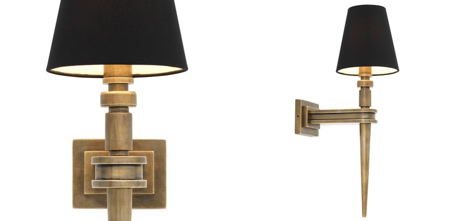 Бра Wall Lamp Waterloo Single Brass Бра Wall Lamp Waterloo Single Brass - Loft-Concept в Саратове