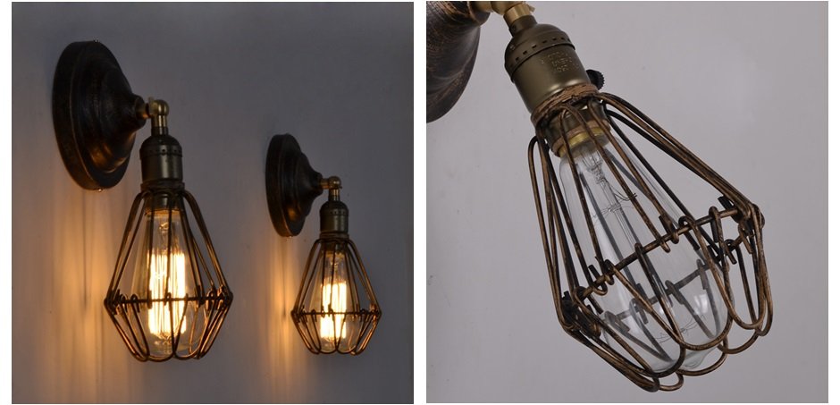 Бра Loft Cage Pendant Бра Loft Cage Pendant - Loft-Concept в Саратове
